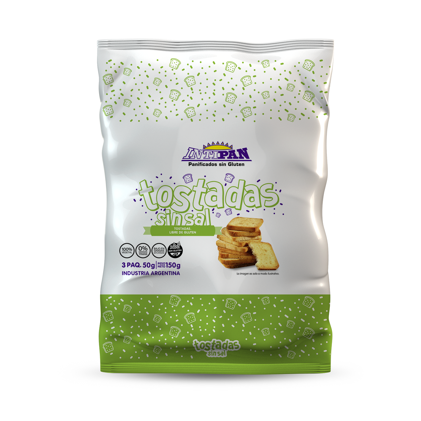 Tostadas Sin Sal Sin Gluten INTIPAN